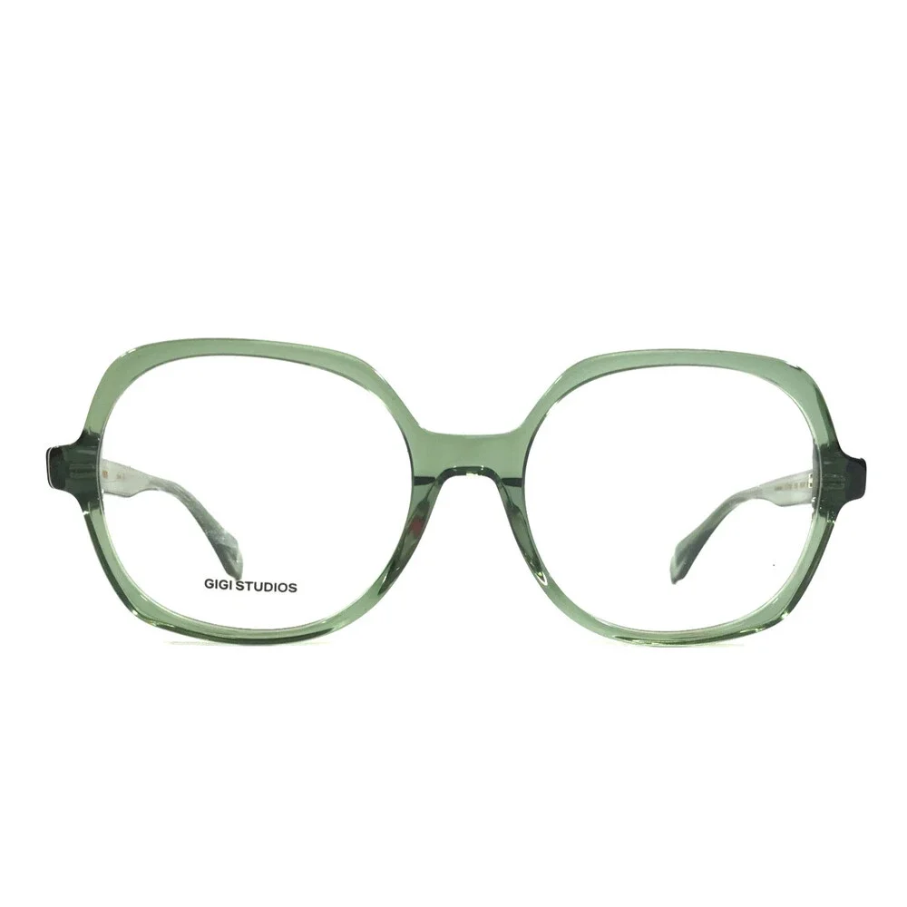 Gigi Studios Eyeglasses Frames BRIELLE 6933/7 Clear Transparent Green 52-17-140